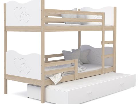 Dětská dvoupatrová postel Fdm Max 160X80 s motivem