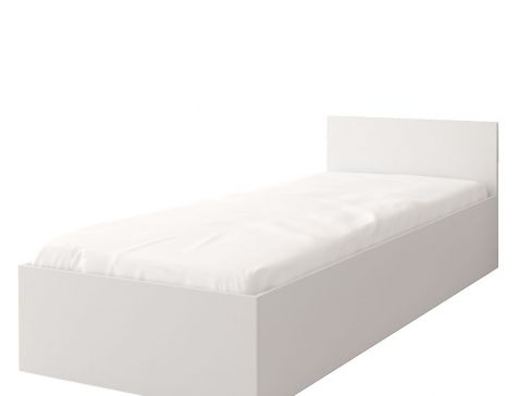 Bílá postel Smyk