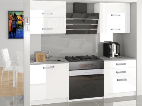 Kuchyňská linka Eleganta 1 Lesk šíře 120 cm