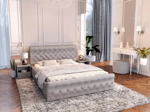 Manželská čalouněná postel Fdm Chicago Trinity šíře 173 cm