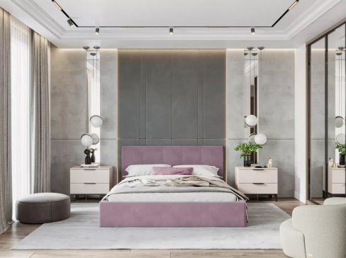 Čalouněná postel Fdm Rino Trinity šíře 133 cm