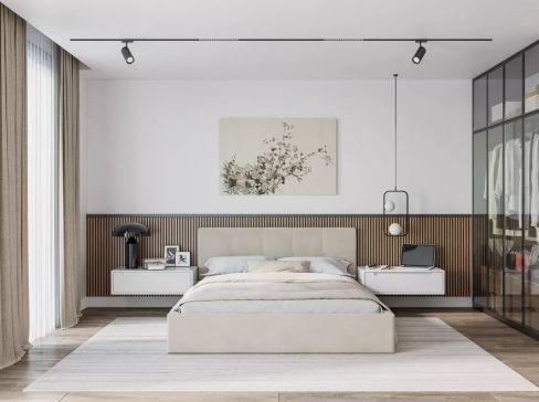 Čalouněná postel Fdm Rino Trinity šíře 103 cm
