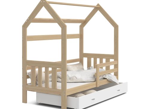 Dětská postel Fdm Domek 2 hloubky 194 cm