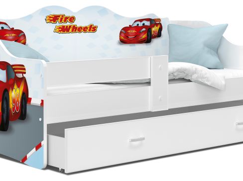 Dětská postel Fdm Neli 180x80 s potiskem