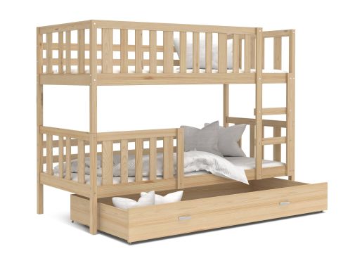 Dětská dvoupatrová postel Fdm Nemo 190x90