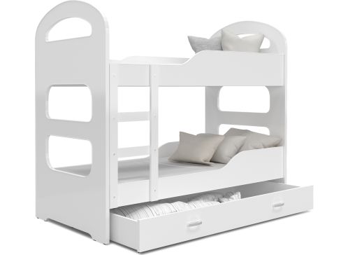 Dětská dvoupatrová postel Fdm Dominik hloubky 168 cm