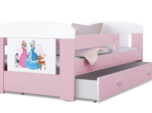 Dětská postel Fdm Filip 200X80 s potiskem