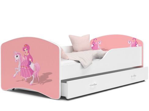 Dětská postel Fdm Igor 180x80 s potiskem