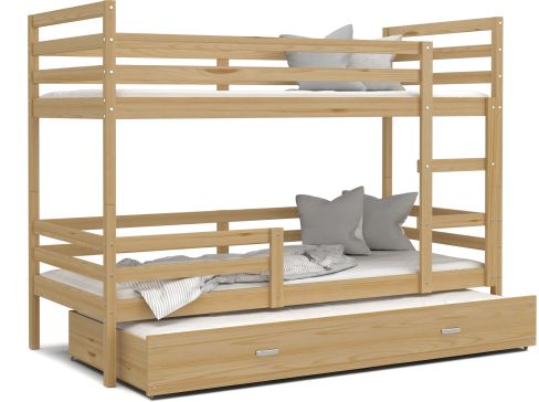 Dětská dvoupatrová postel Fdm Jacek 190X80