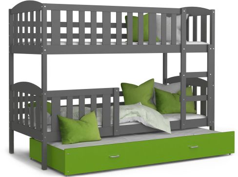 Dětská dvoupatrová postel Fdm Kubus 200X90