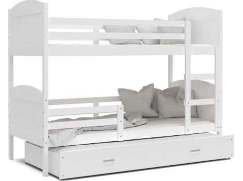 Dětská dvoupatrová postel Fdm Mateusz 190x80
