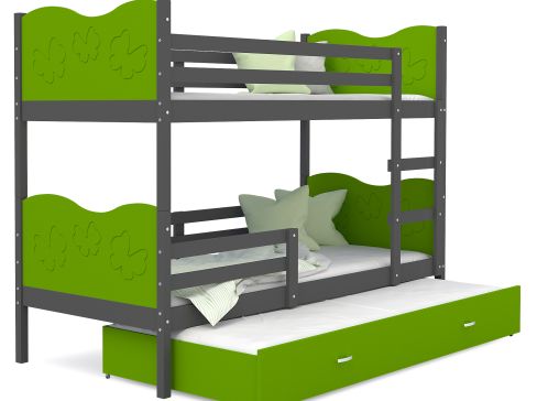 Dětská dvoupatrová postel Fdm Max 190X80 s motivem