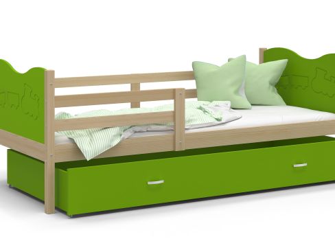 Dětská postel Fdm Max P 190x80 s motivem