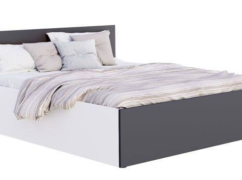 Manželská postel Fdm Panama šíře 185 cm s kovovým zvedacím rámem