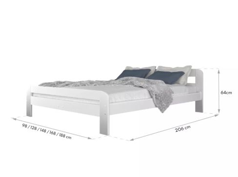 Manželská postel Fdm Dallas šíře 168 cm